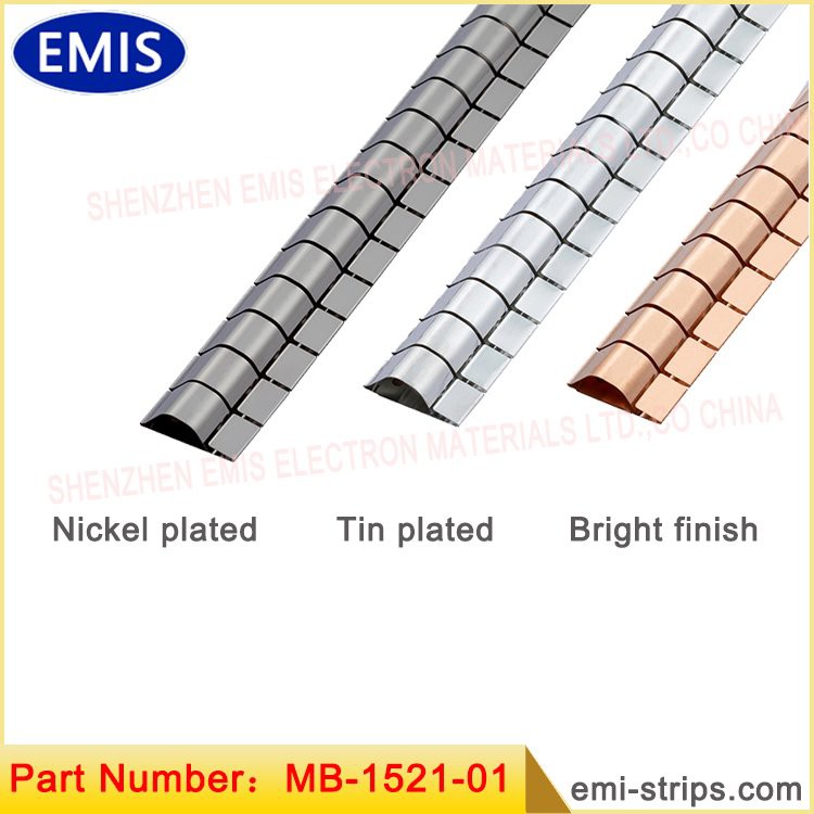 نکل چڑھایا بیریلیم کاپر فنگر سٹرپس